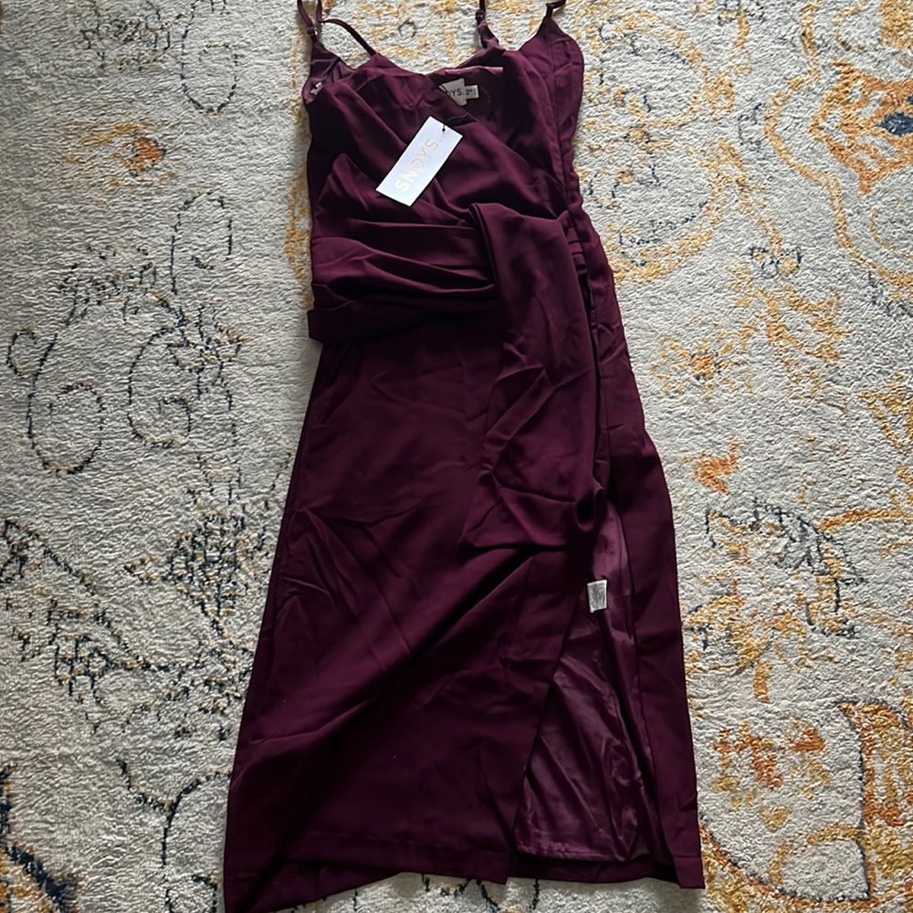 Maroon dress